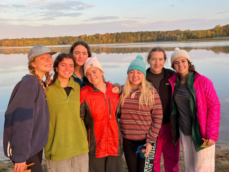 Fall Break Backpacking Group Photo 1